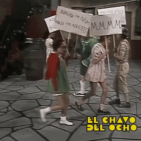 Manifestación divertida